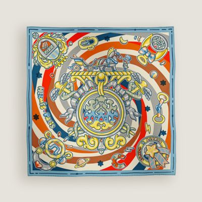 カレ 70 《キャンディー・リブリス》 - ブルー | Hermès